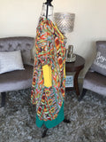 Indian Aztec Chiffon Kimono/Duster PL