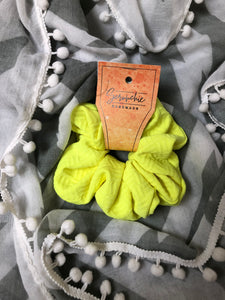 Lemon Colored Scrunchies # 115