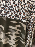 Leopard and Camouflage Top (PL)