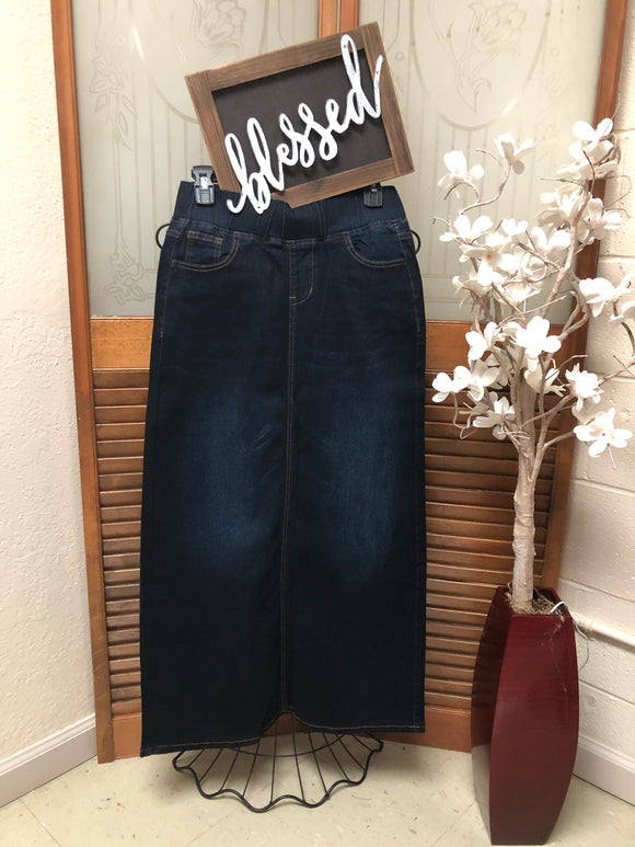 Ladies Basic Denim Skirt “Danielle”