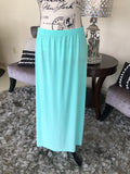 Ladies Mint Green Nonnie Ruffle Skirt (PL)