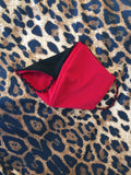 Reversible Black/Red Face Mask