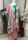 Summer Green ITY Layering Top