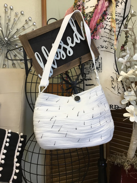 Handcrafted Clothesline Purse (Raindrop)