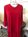 Garnet Red Caroline Skirt (PL)