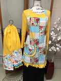 Pioneer Woman Print Apron Set