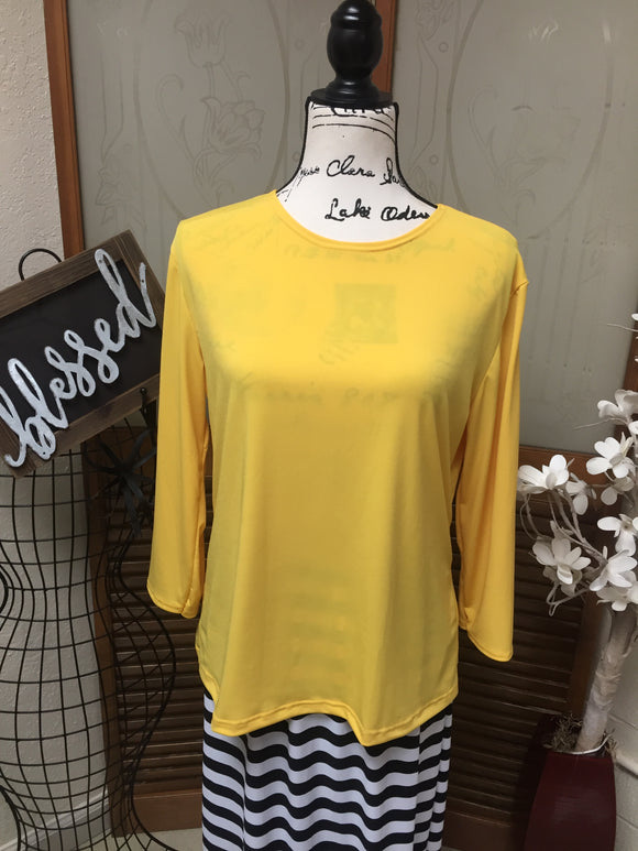 Yellow ITY Layering Top (PL)