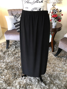 Ladies Black Nonnie Ruffle Skirt