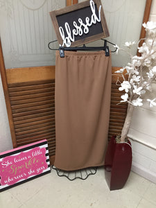 Taupe Classic Liverpool Skirt