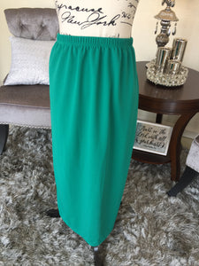 Dark Jade Liverpool Pencil Skirt