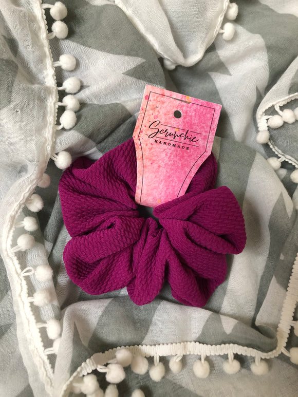 Burgundy Scrunchies # 106